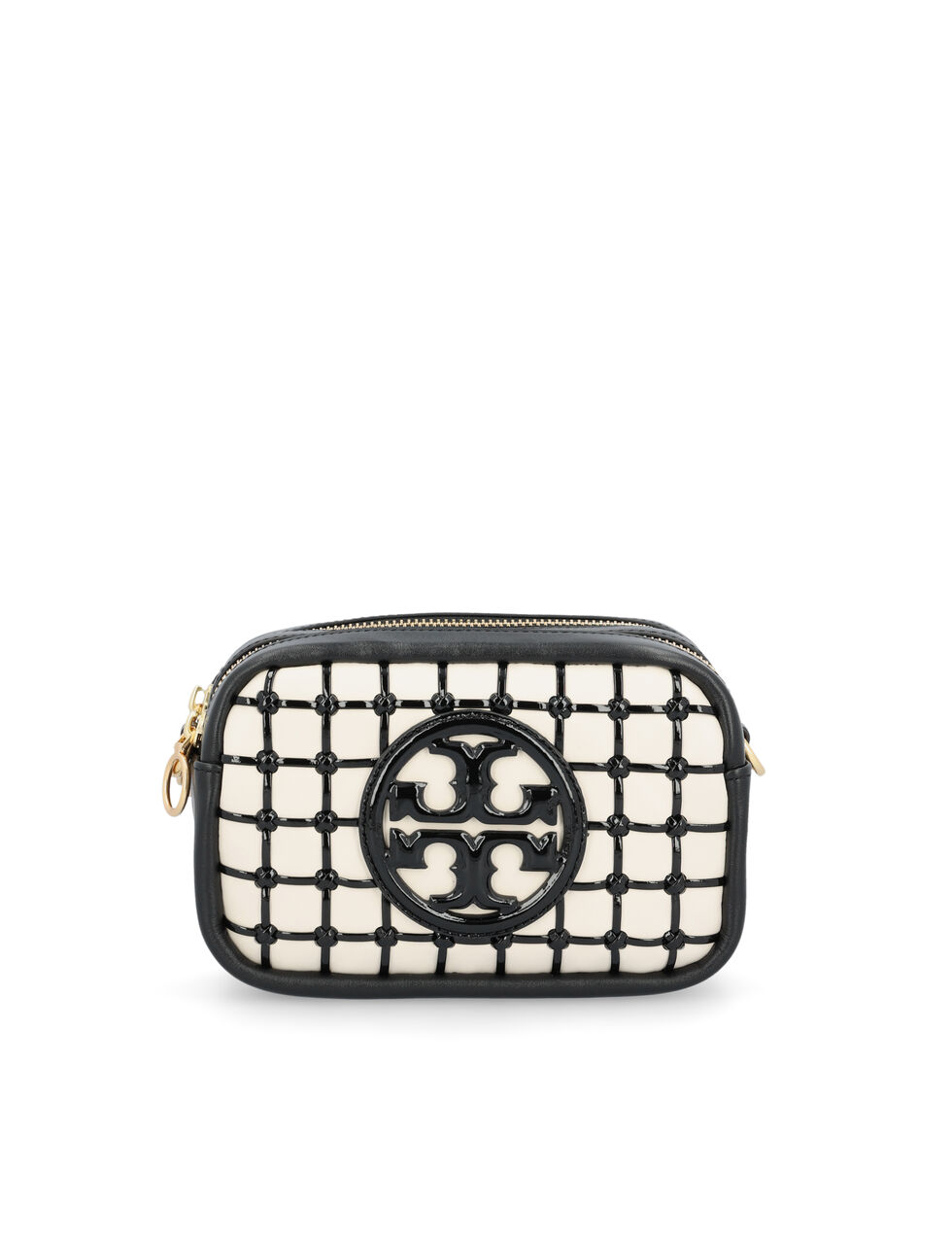 Tory Burch Perry Bombe Patent Whipstitch Mini Bag