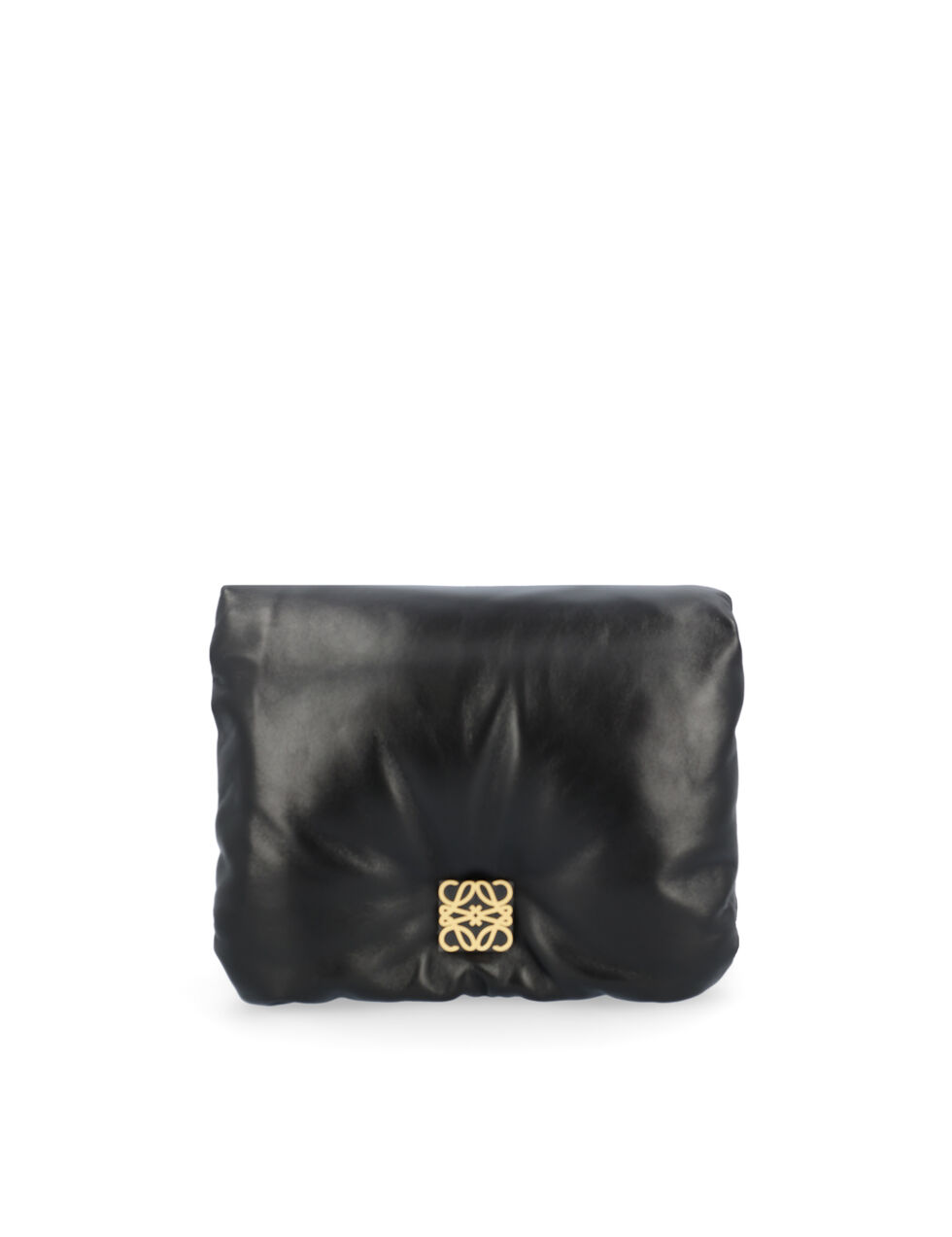 Puffer Goya bag in shiny nappa lambskin Black - LOEWE