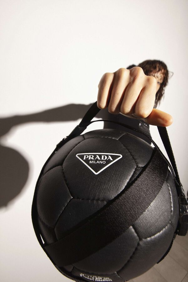 Saffiano leather soccer ball PRADA | Franz Kraler
