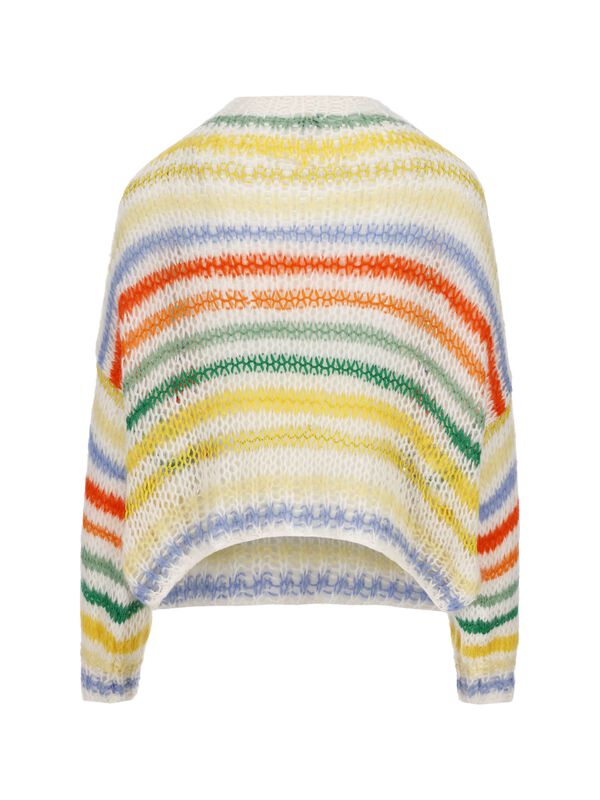 Maglione a righe in mohair LOEWE